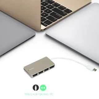 Thecoopidea Nugget 4 USB Hub for Type C USB