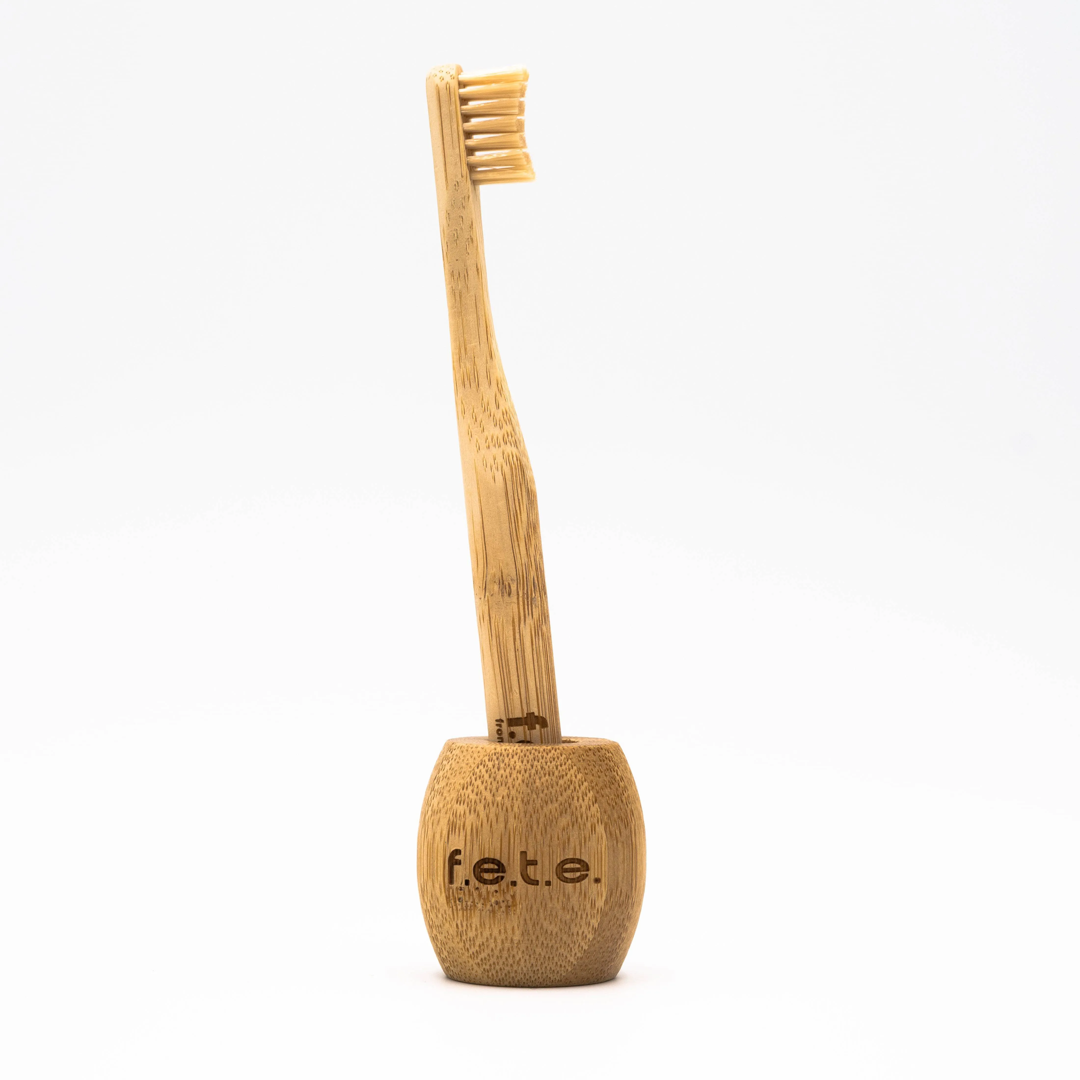 Toothbrush Stand - Bamboo