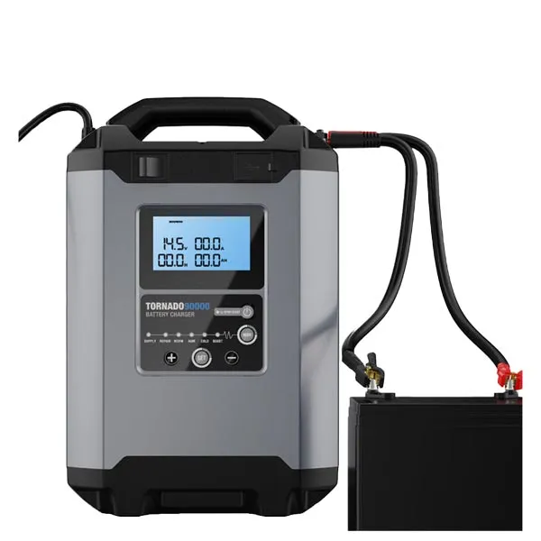 TOPDON - Tornado90000 - Professional Grade Battery Smart Charger - 6 Charging Modes - For 20Ah to 2800Ah Capacity Batteries - 12V & 24V