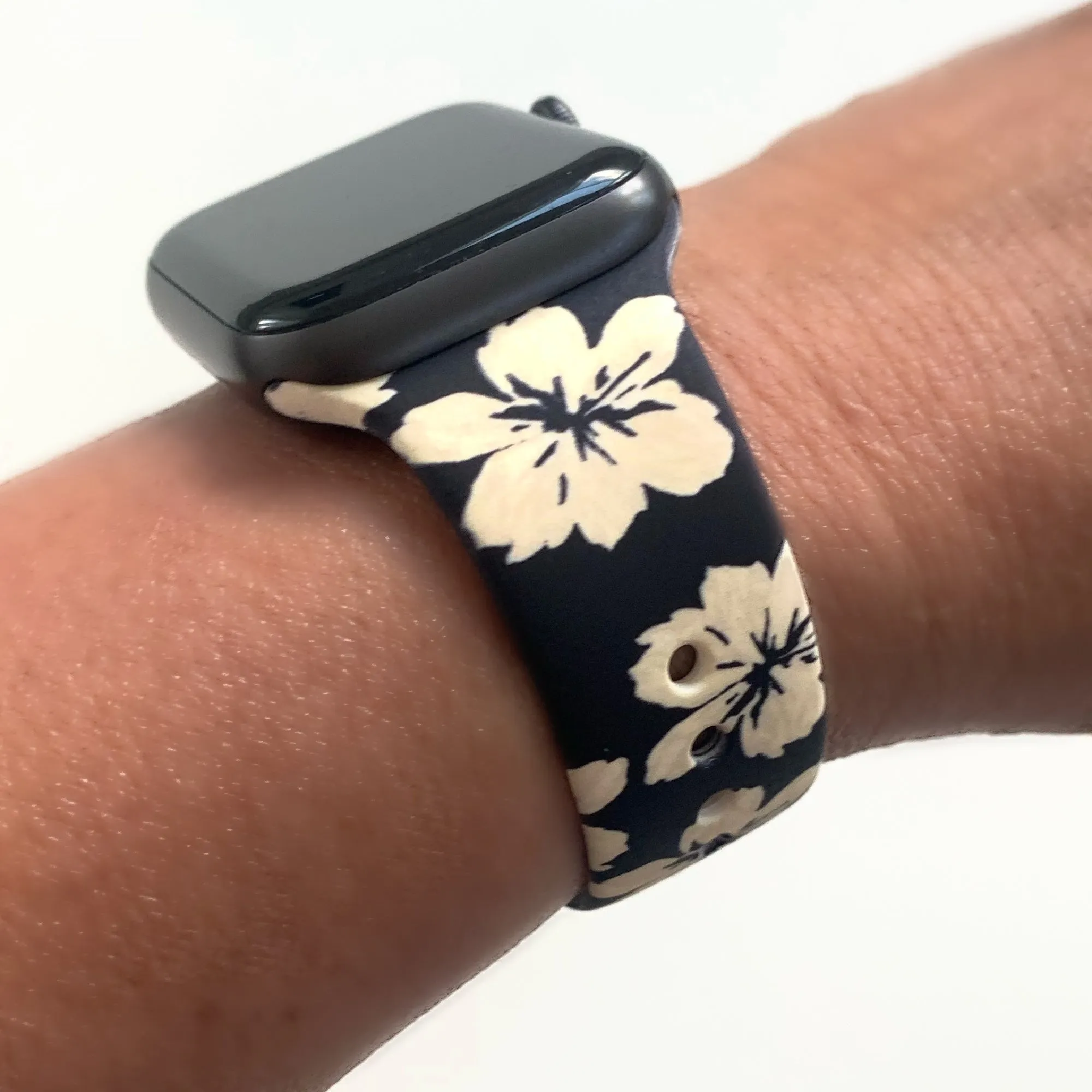 Tropical Floral Apple Watch Bands