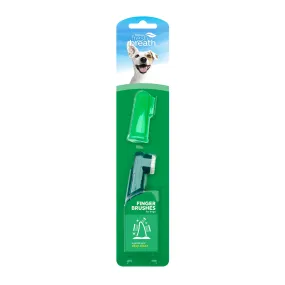 Tropiclean Finger Brushes for Dogs- 2 Pack