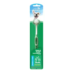 TropiClean Triple Flex Toothbrush Dog Small