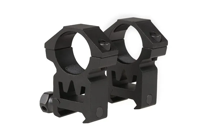 Two-part 25mm optics mount for RIS rail (high)