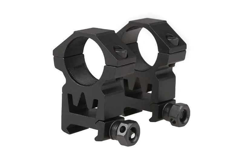 Two-part 25mm optics mount for RIS rail (high)