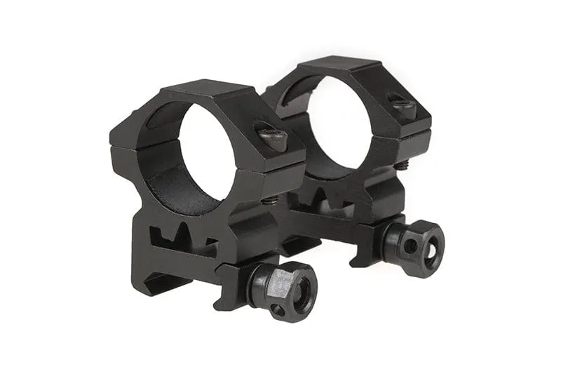 Two-part 25mm optics mount for RIS rail (low)