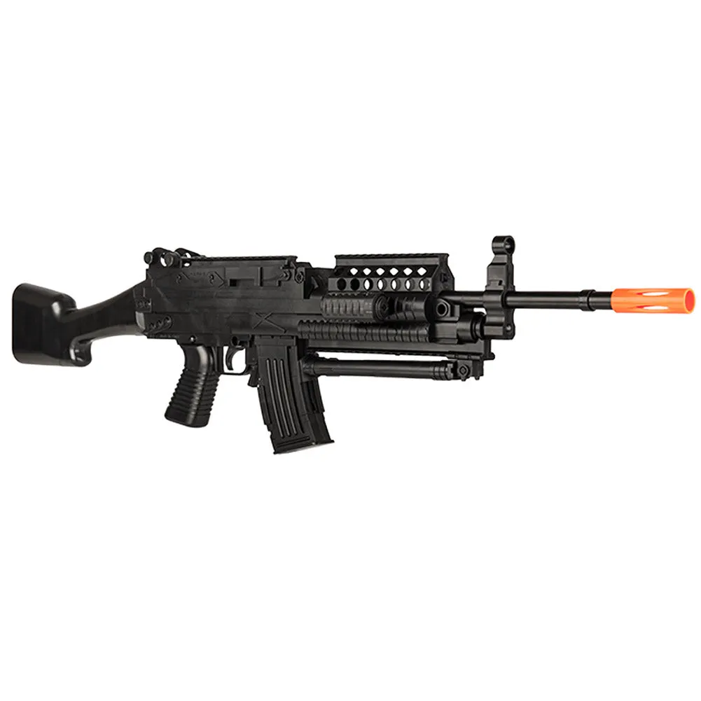 UKARMS P1046 M249 SAW Spring Powered Airsoft Light Machine Gun