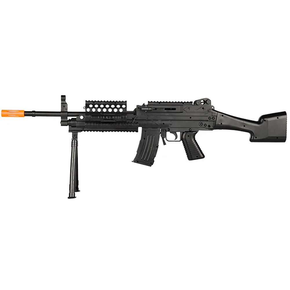 UKARMS P1046 M249 SAW Spring Powered Airsoft Light Machine Gun