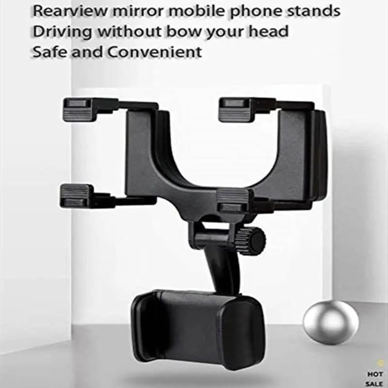 Universal Car Rearview Mirror Phone Holder