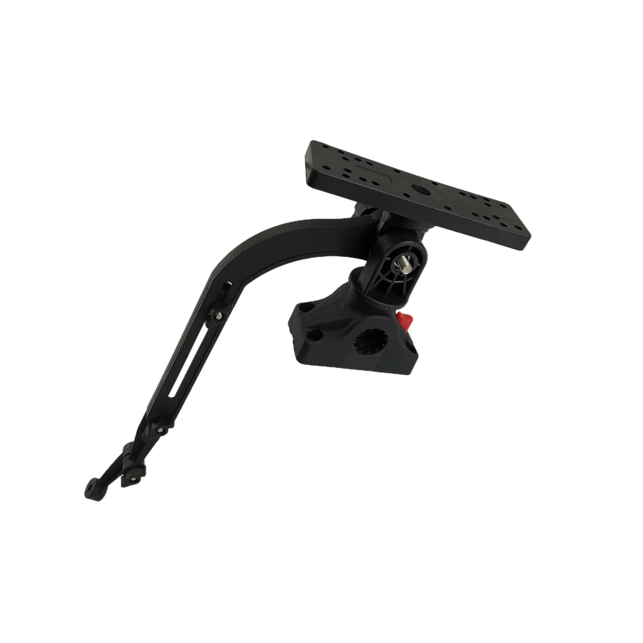 Universal Compact Portable Transducer Arm & Fishfinder Mount (Base Mounted)