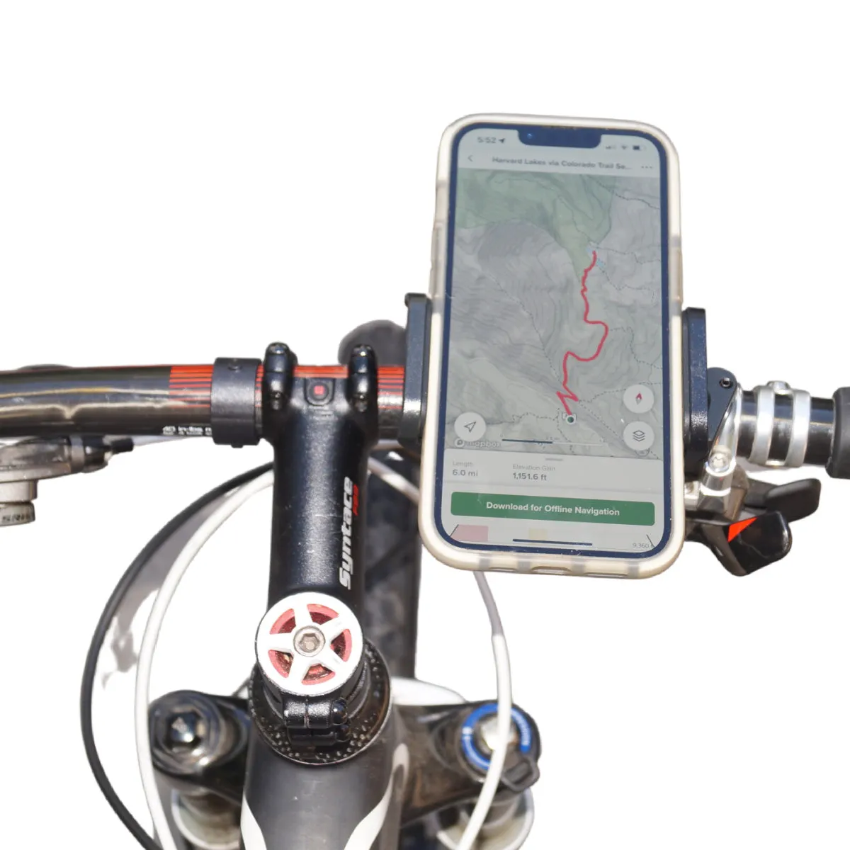 Universal Handlebar Phone Clamp Mount