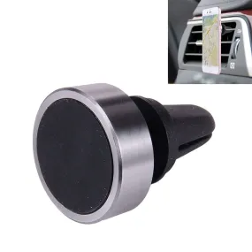 Universal Magnetic Car Air Vent Dock Mount Holder With Quick-snap - Black