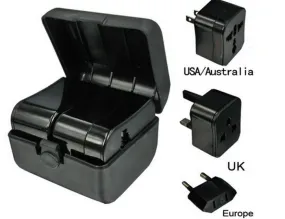 Universal Travel Adaptors in a Box