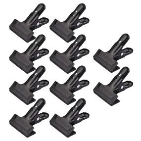 Up to 10Pcs HRIDZ Heavy Duty Spring Metal Clip Photography Backdrop Clamps with Rubber Pad