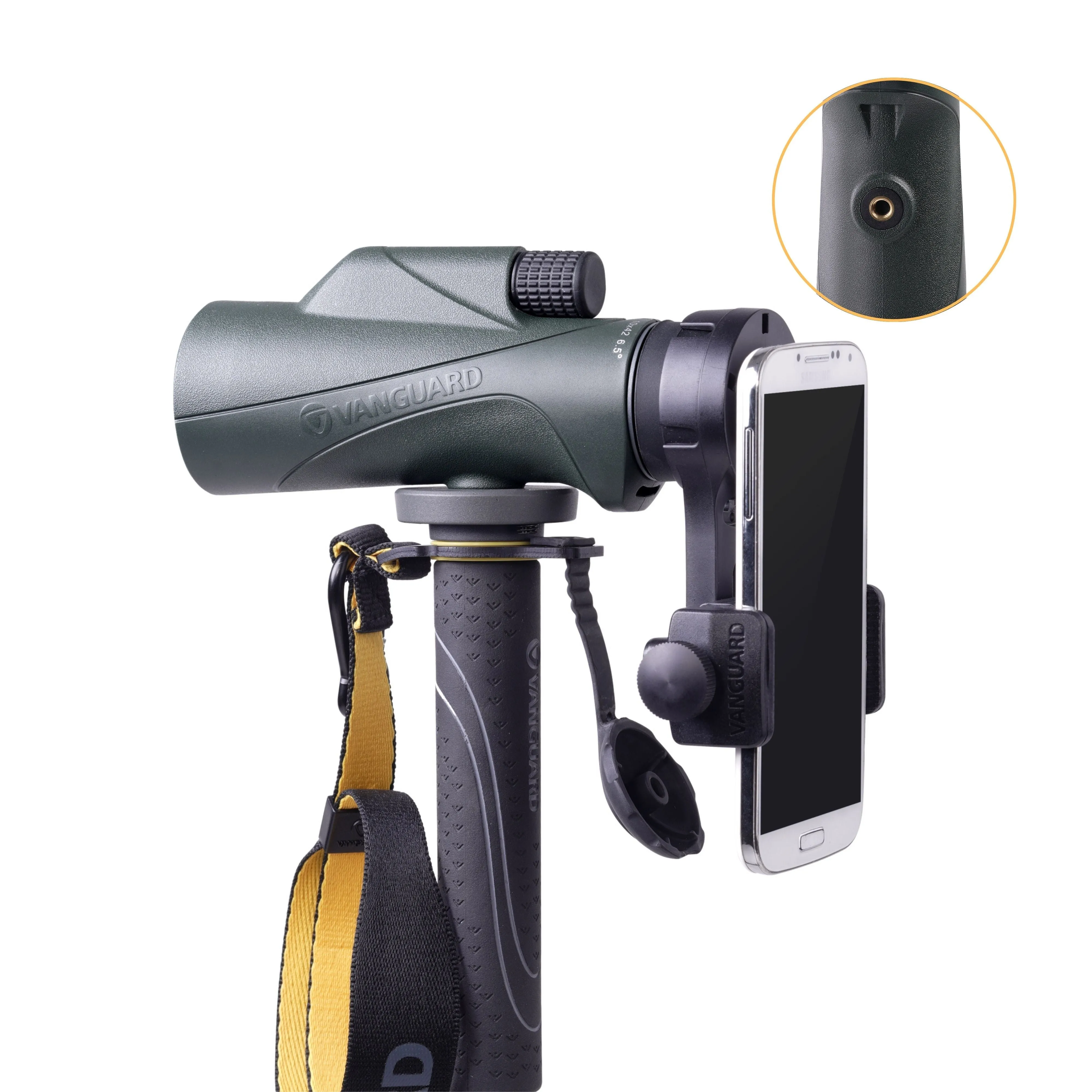 VEO HD2 1042M Monocular & Carbon Fibre Monopod Smartphone Digiscoping Kit