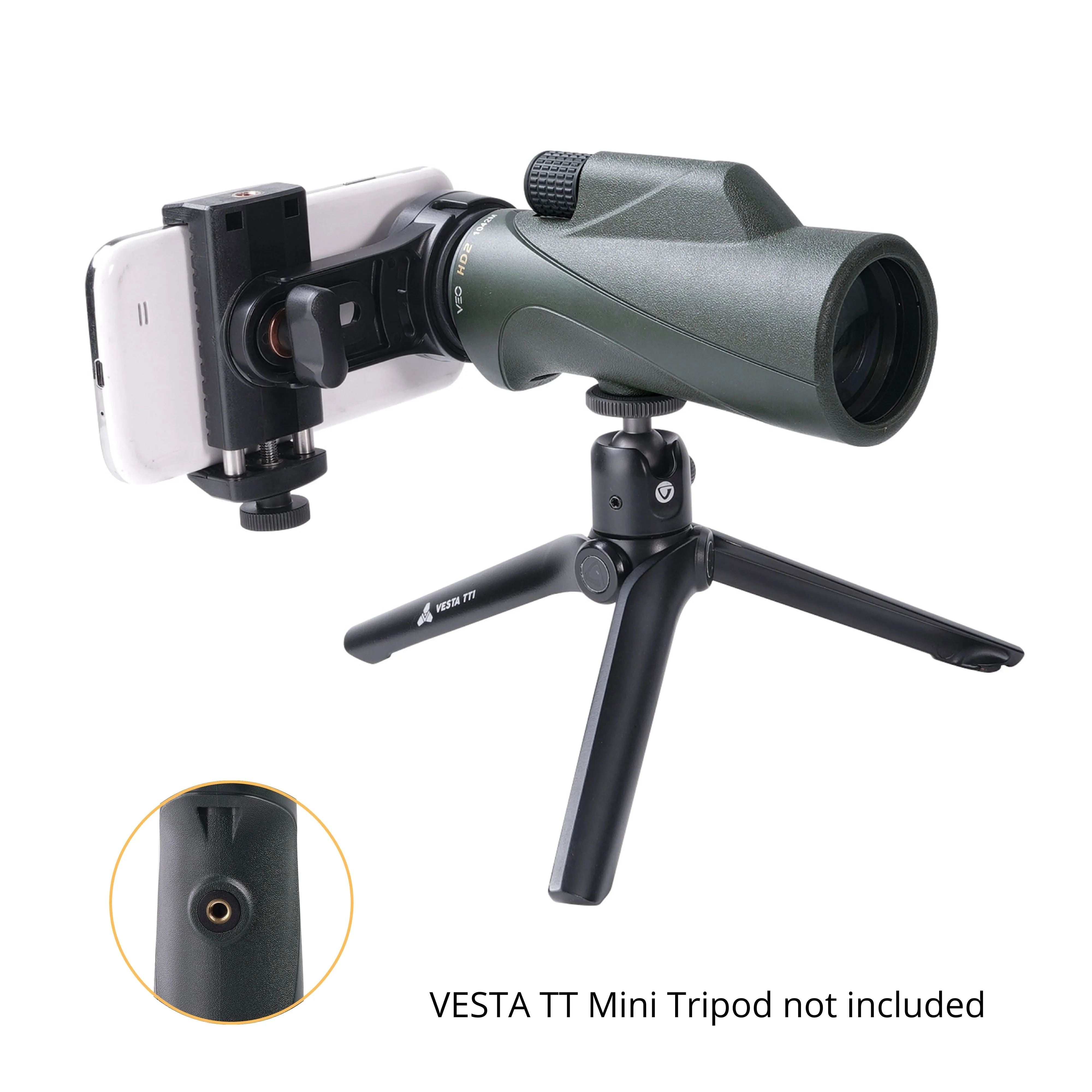 VEO HD2 1042M Monocular Smartphone Digiscoping Kit