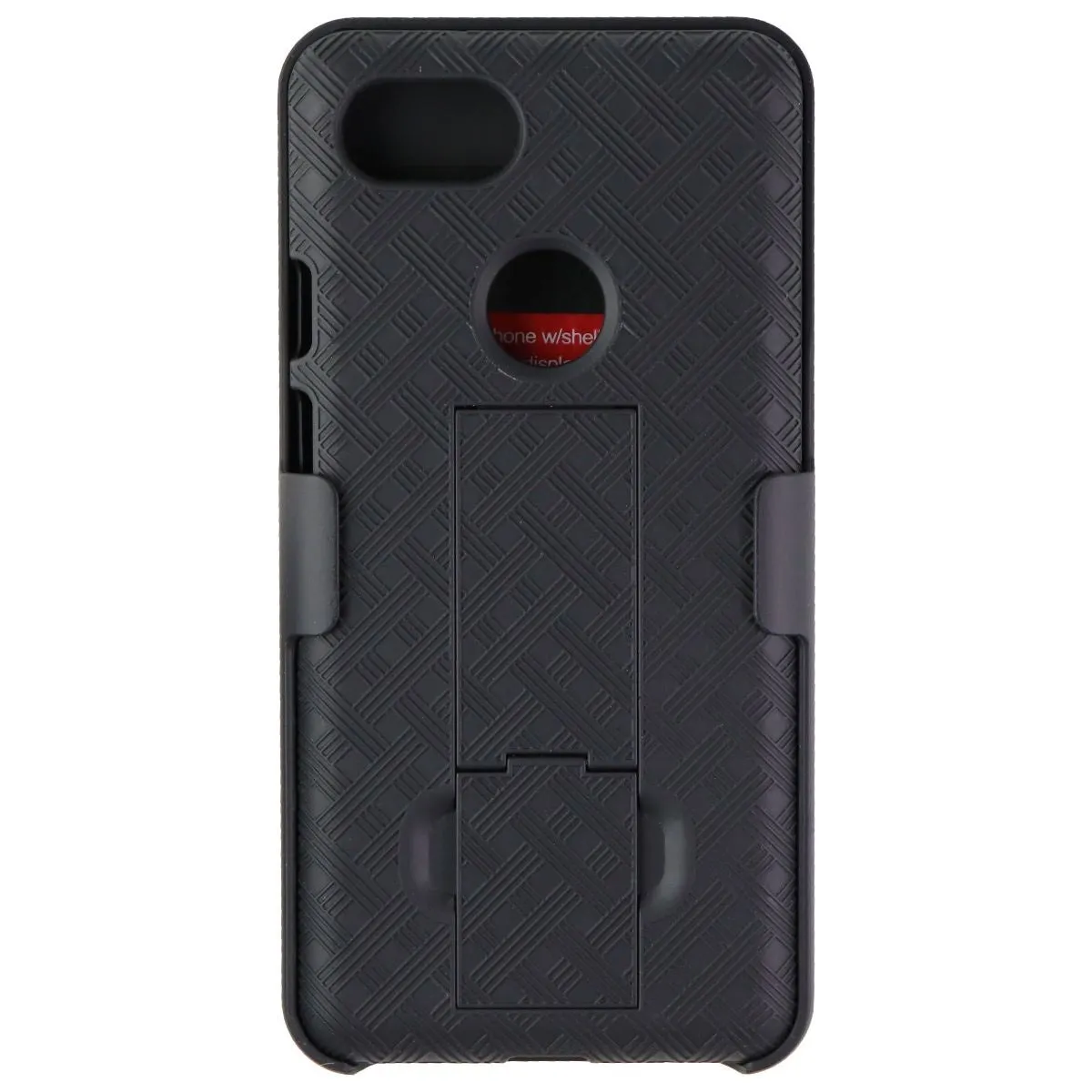 Verizon Hardshell Case and Holster for Google Pixel 3 XL - Black