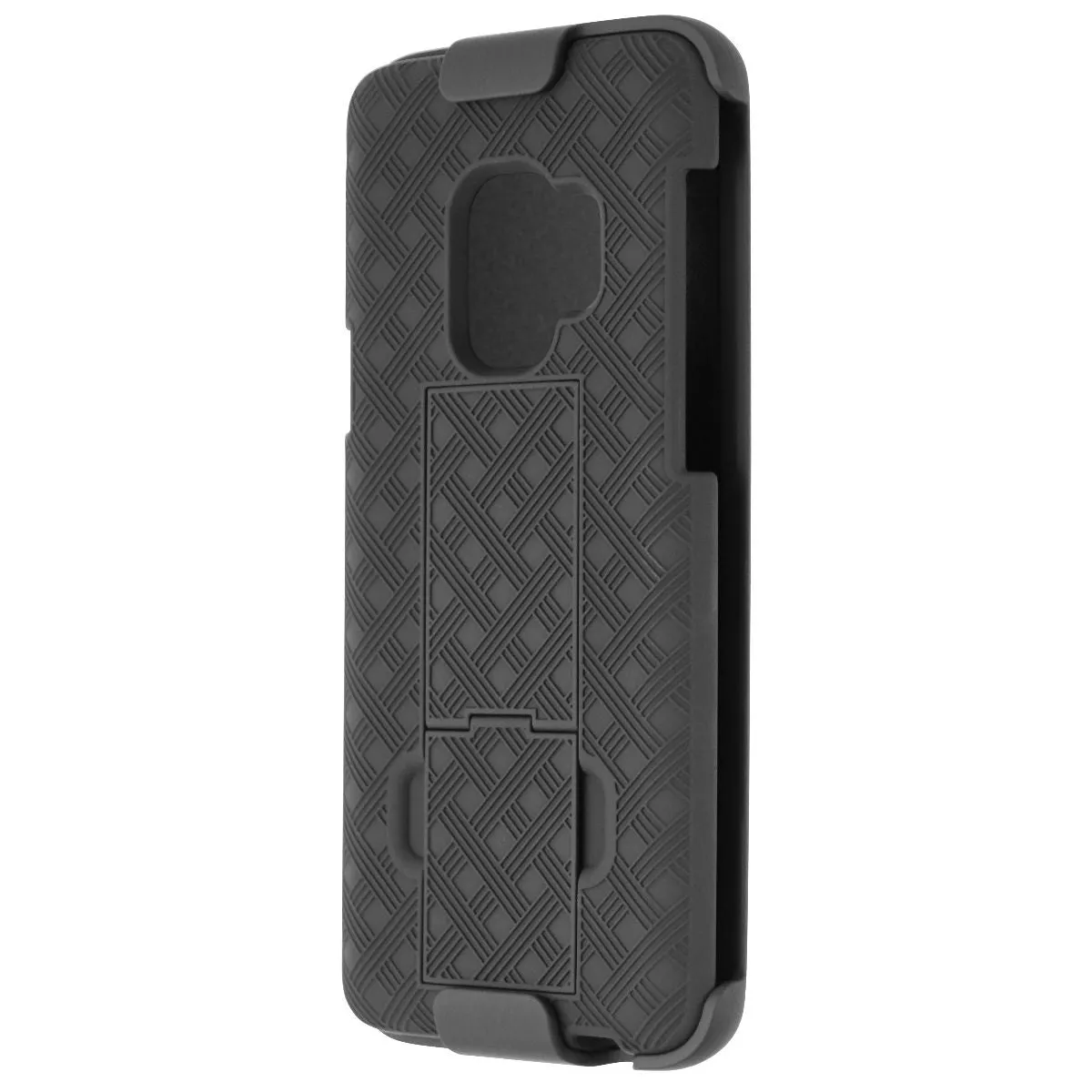 Verizon Shell Case and Holster Combo for Samsung Galaxy S9 Smartphones - Black