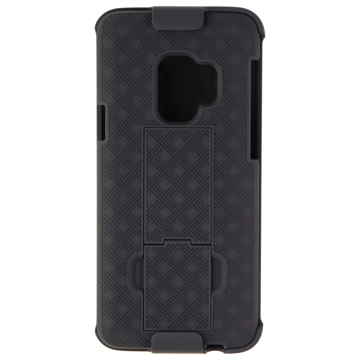 Verizon Shell Case and Holster Combo for Samsung Galaxy S9 Smartphones - Black