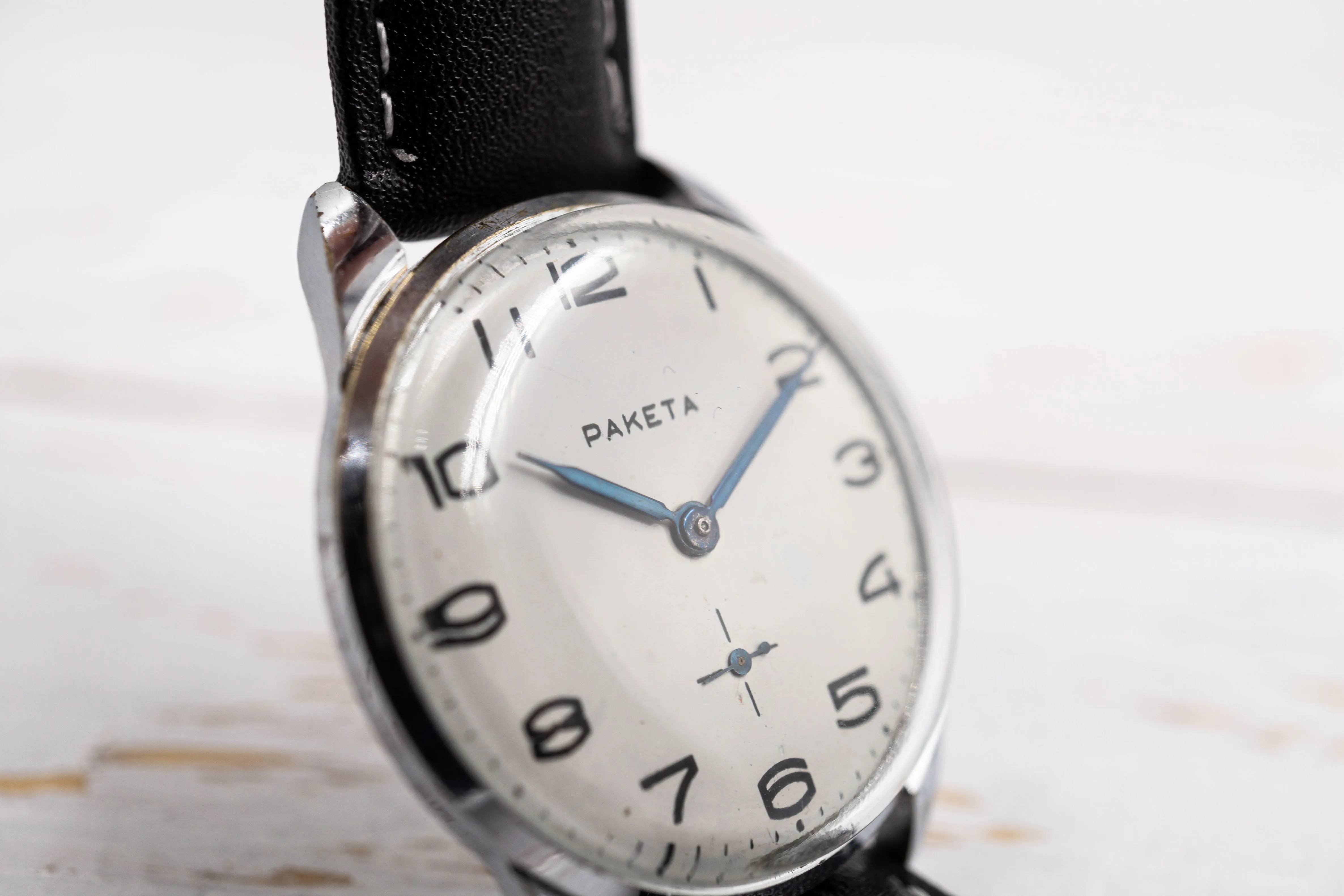 Vintage mechanical Raketa 2603 soviet watch, collectible wristwatch