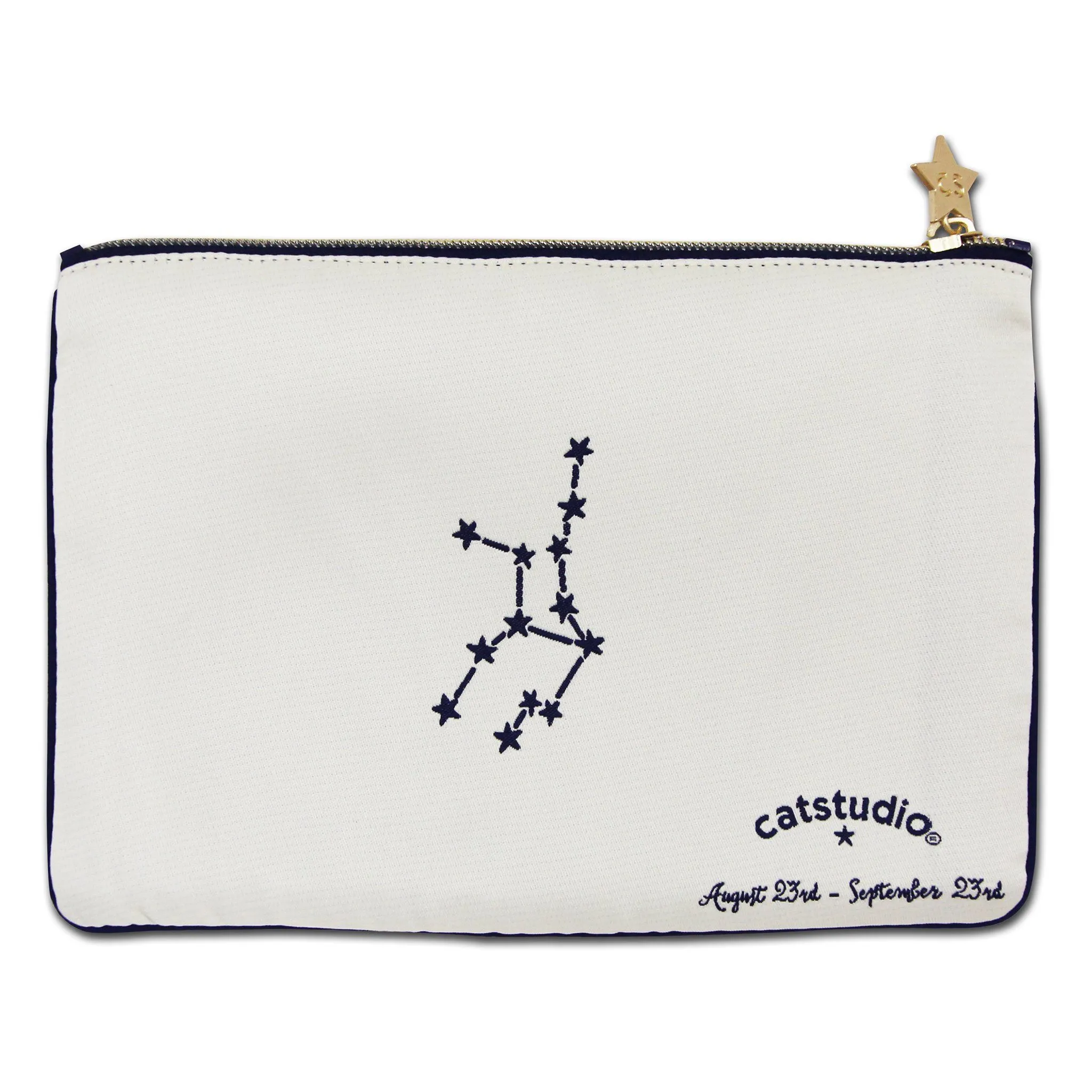 Virgo Astrology Zip Pouch