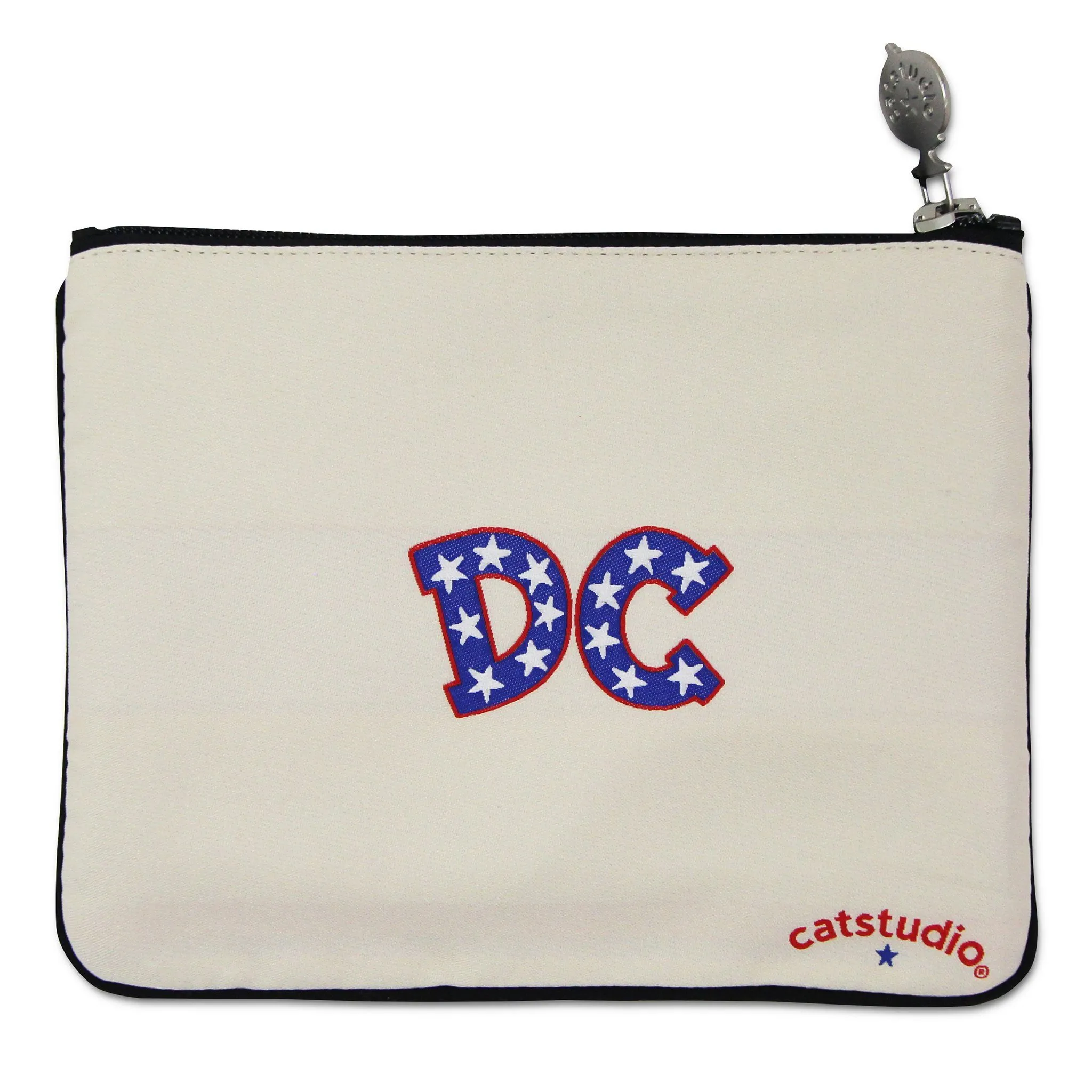 Washington DC Zip Pouch - Natural