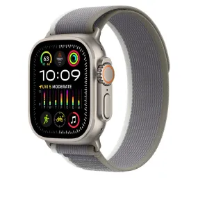 Watch Ultra 2 Gps   Cellular 49Mm Titanium Case With Green/Grey Trail Loop - S/M