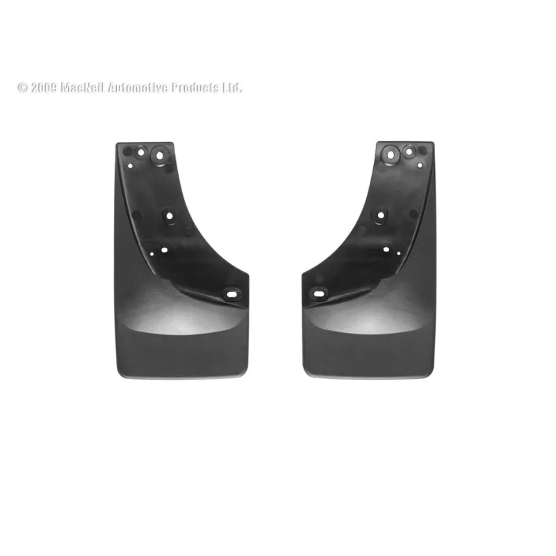 WeatherTech MudFlaps - Front - Black - GM Fullsize SUV/Truck 1996-2007