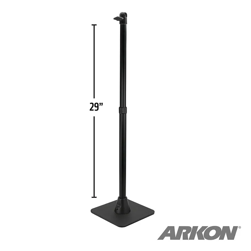 Weighted Base and Pole for Converting Arkon CLAMPRV29 and CLAMPRCB