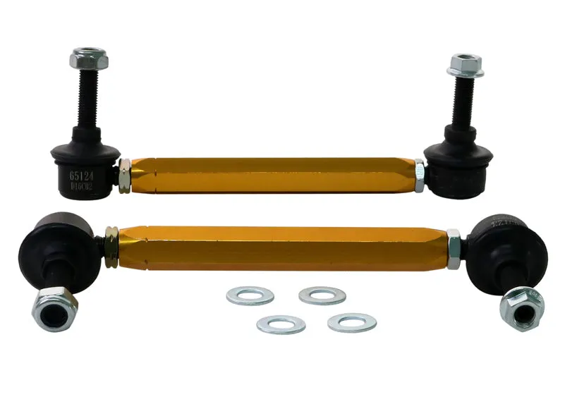 Whiteline Sway Bar End Link Kit Isuzu Vehicross (1997-2002) [190-215mm/ 10mm Ball Stud] Front - KLC187