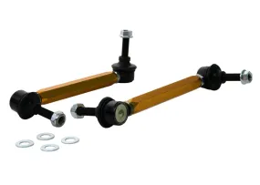 Whiteline Sway Bar End Link Kit Isuzu Vehicross (1997-2002) [190-215mm/ 10mm Ball Stud] Front - KLC187