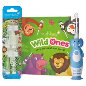 WildOnes™ Elephant Rechargeable Kids Toothbrush Gift Set