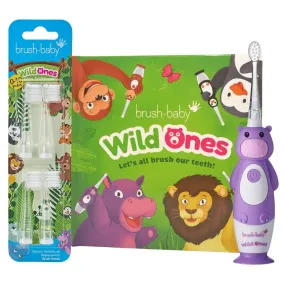 WildOnes™ Hippo Rechargeable Toothbrush Gift Set