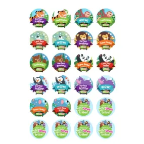 WildOnes™ Kids Electric Toothbrush Reward Stickers