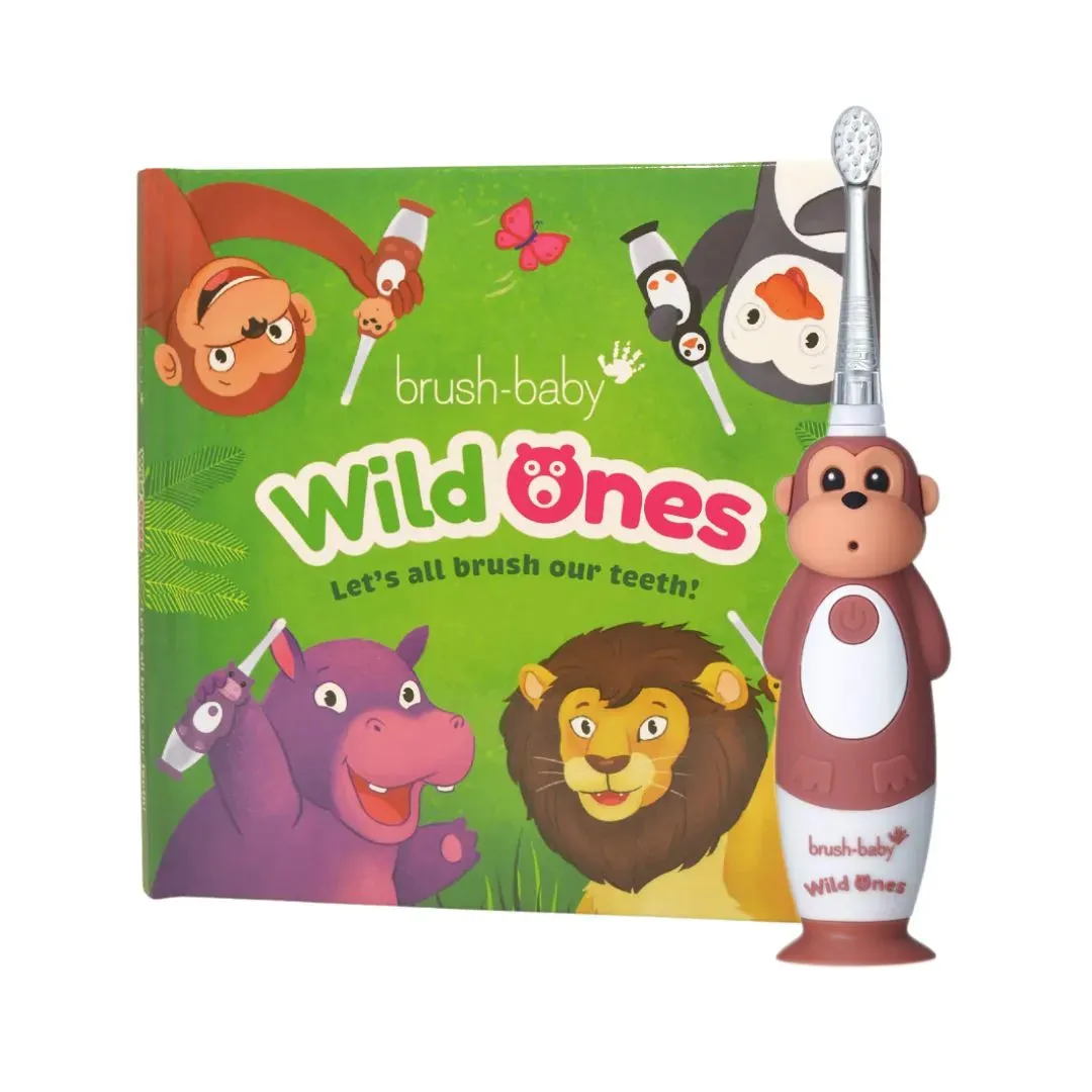 WildOnes™ Monkey Rechargeable Toothbrush Gift Set