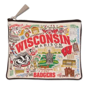 Wisconsin, University of Collegiate Zip Pouch