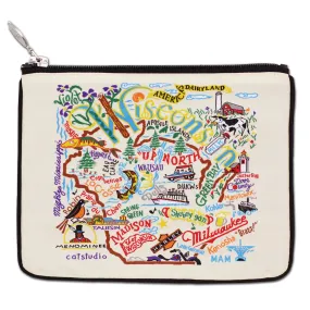 Wisconsin Zip Pouch - Natural