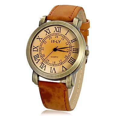 Women's Watch Vintage Roman Numerals Dial