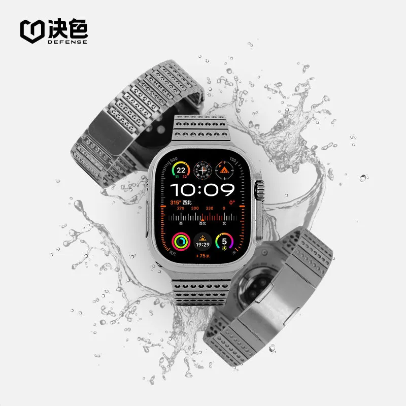 X-Doria Defense Zero Gravity Titanium Apple Watch Loop Watch Strap