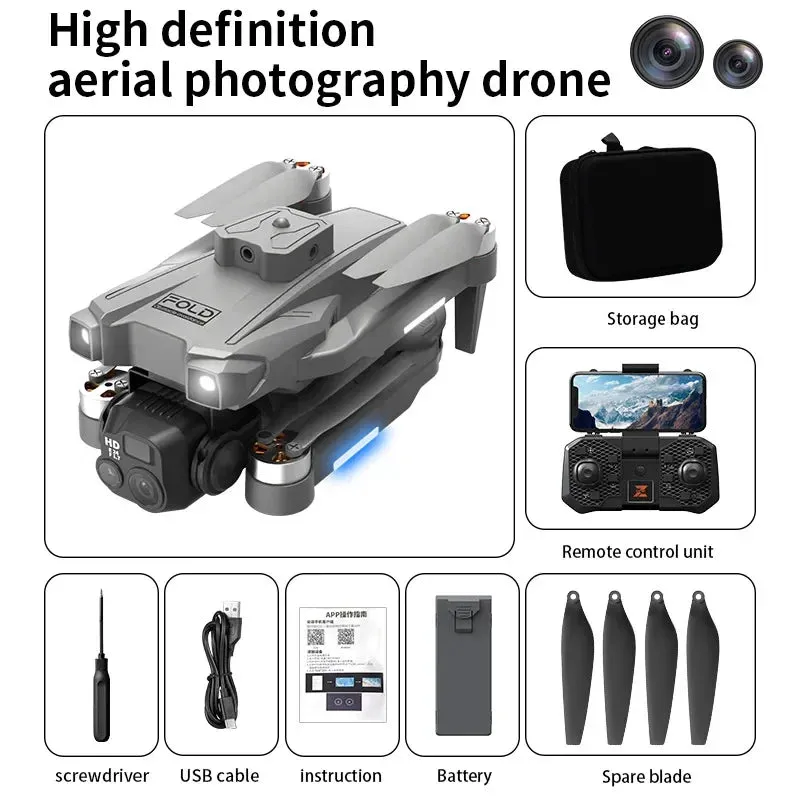 YK8 RC Helicopter 8K Professional HD Camera Wide Angle