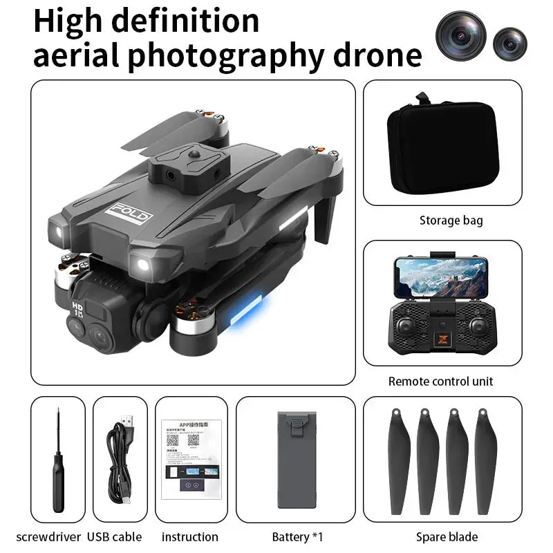 YK8 RC Helicopter 8K Professional HD Camera Wide Angle