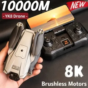 YK8 RC Helicopter 8K Professional HD Camera Wide Angle