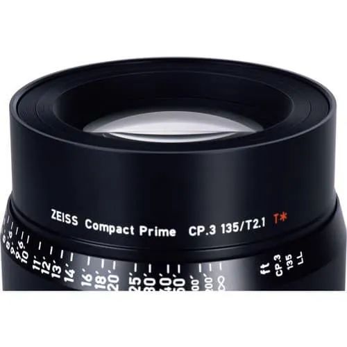 Zeiss CP.3 135mm T2.1 Feet Compact Prime Cine Lens - Canon EF Mount