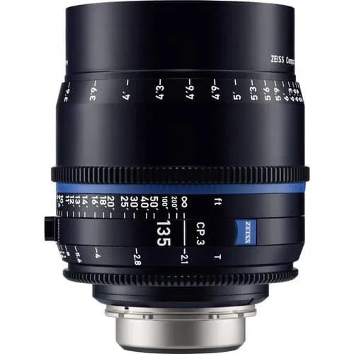 Zeiss CP.3 135mm T2.1 Feet Compact Prime Cine Lens - Canon EF Mount