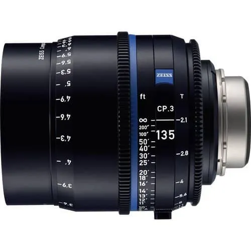 Zeiss CP.3 135mm T2.1 Feet Compact Prime Cine Lens - Canon EF Mount