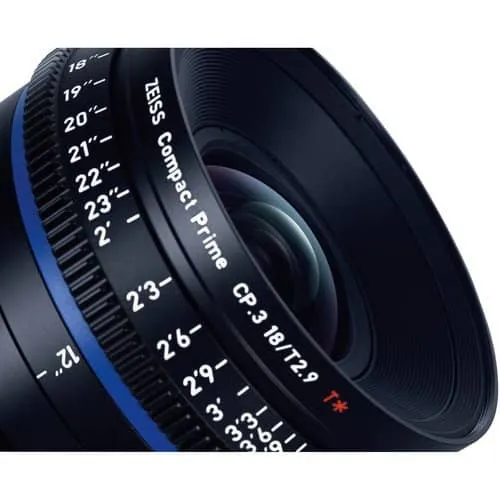 Zeiss CP.3 15mm T2.9 Feet Compact Prime Cine Lens - Canon EF Mount