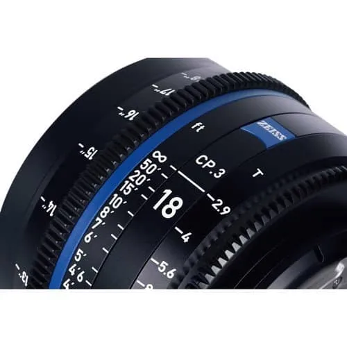 Zeiss CP.3 15mm T2.9 Feet Compact Prime Cine Lens - Canon EF Mount