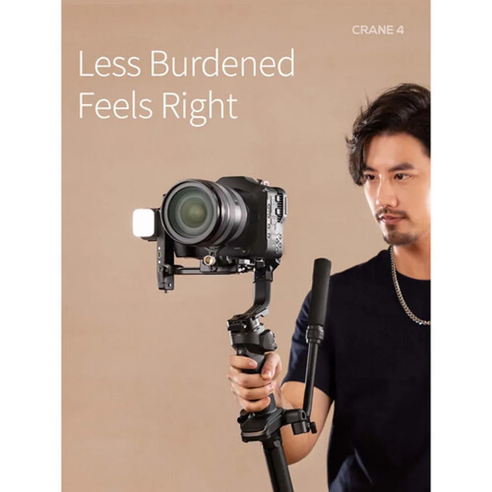 Zhiyun CRANE 4 3-Axis Handheld Gimbal Stabiliser Combo Kit