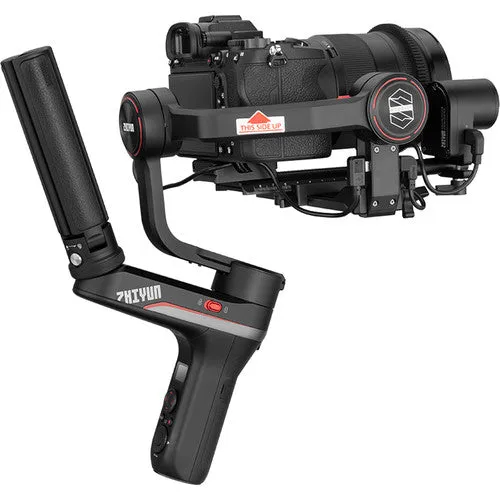 Zhiyun Weebill S Compact 3-Axis Multi Operational Handheld Gimbal Stabilizer with Smartfollow 2.0 and Viatouch 2.0 for Creative or Sports Videography, Youtube, Twitch (WEEBIL-S)