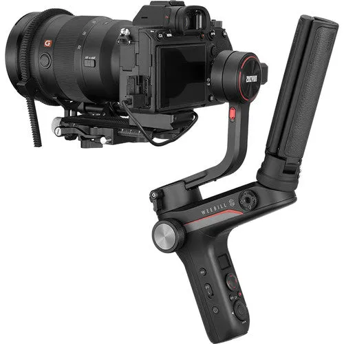 Zhiyun Weebill S Compact 3-Axis Multi Operational Handheld Gimbal Stabilizer with Smartfollow 2.0 and Viatouch 2.0 for Creative or Sports Videography, Youtube, Twitch (WEEBIL-S)