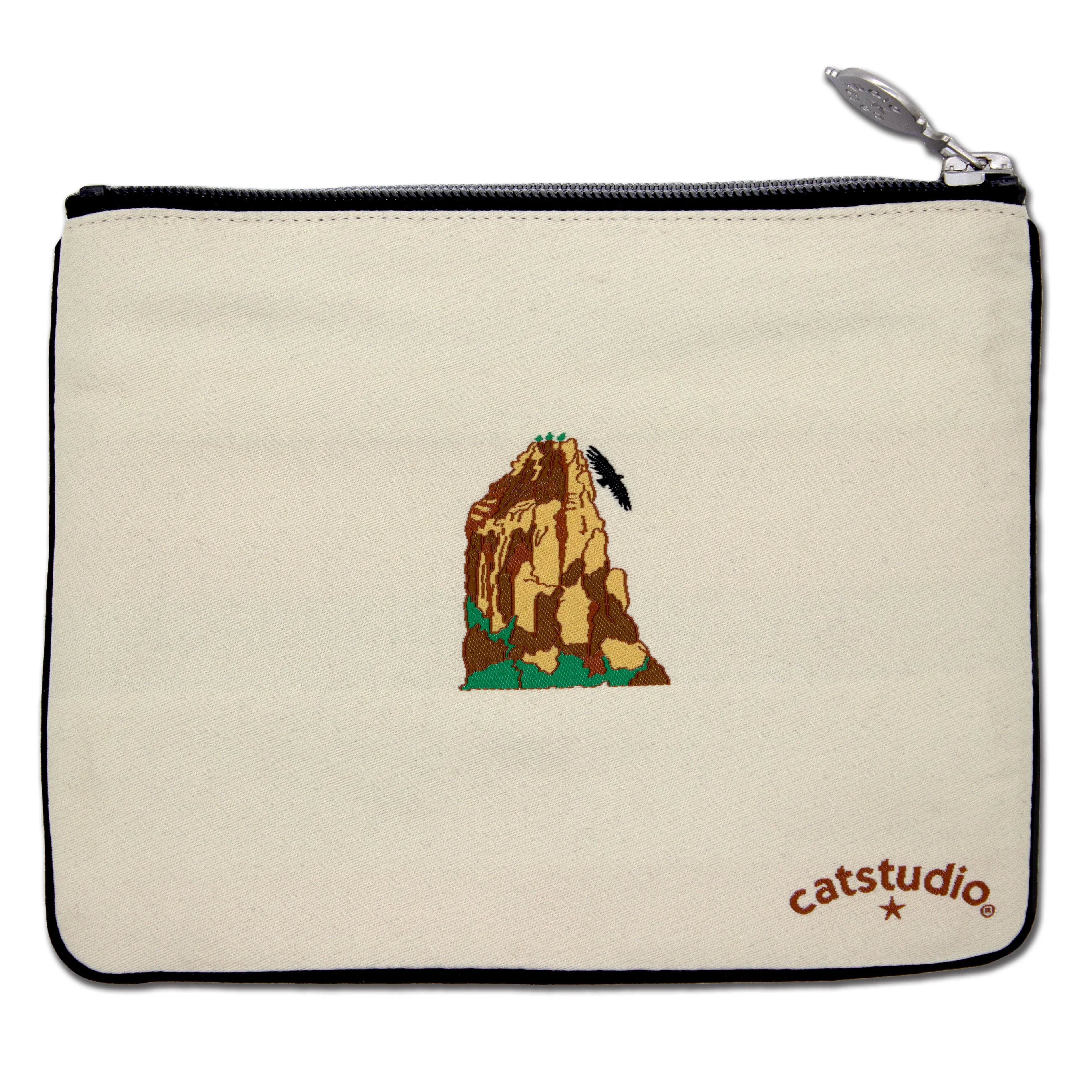 Zion National Park Zip Pouch - Natural